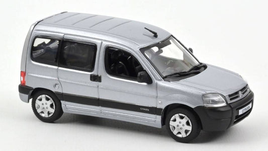 SCALE MODEL COMPATIBLE WITH CITROEN BERLINGO 2004 ALUMINUM SILVER 1:43 NOREV NV155712