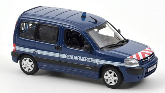 SCALE MODEL COMPATIBLE WITH CITROEN BERLINGO 2004 PHASE 2 "GENDARMERIE" 1:43 NOREV NV155711
