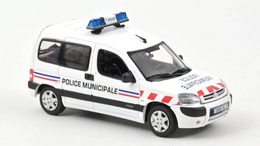 SCALE MODEL COMPATIBLE WITH CITROEN BERLINGO 2004 MUNICIPAL POLICE 1:43 NOREV NV155725