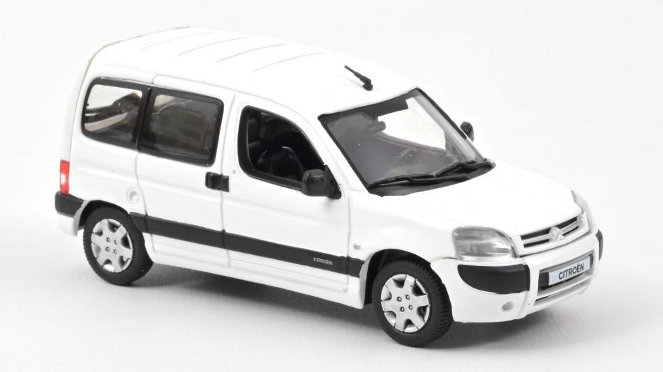 SCALE MODEL COMPATIBLE WITH CITROEN BERLINGO 2004 WHITE 1:43 NOREV NV155723