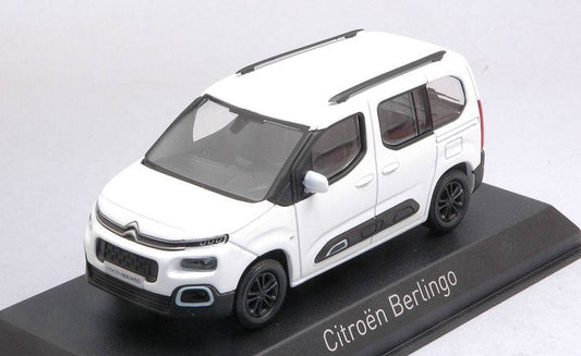 MODELLINO IN SCALA COMPATIBILE CON CITROEN BERLINGO 2020 WHITE 1:43 NOREV NV155766