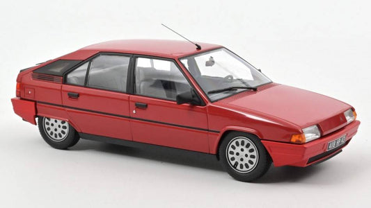 SCALE MODEL COMPATIBLE WITH CITROEN BX 16 TRS 1983 VALLELUNGA RED 1:18 NOREV NV181680