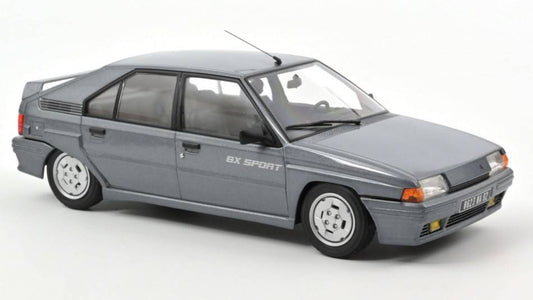 SCALE MODEL COMPATIBLE WITH CITROEN BX SPORT 1985 FOX GRAY 1:18 NOREV NV181690