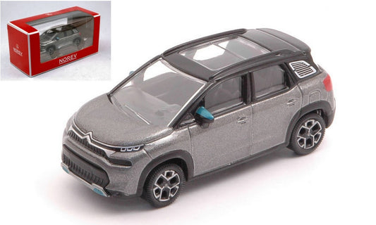 SCALE MODEL COMPATIBLE WITH CITROEN C3 AIRCROSS 2021 PLATINIUM GRAY 1:64 NOREV NV310922
