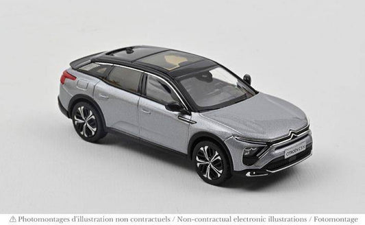 MODELE REDUIT COMPATIBLE AVEC CITROEN C5X 2021 ARTENSE GRIS 1:43 NOREV NV155573