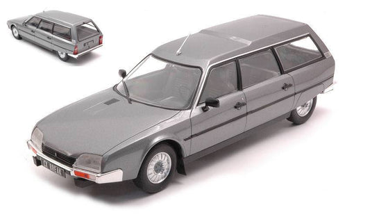 SCALE MODEL COMPATIBLE WITH CITROEN CX BREAK METALLIC GRAY 1:24 WHITEBOX WB124067
