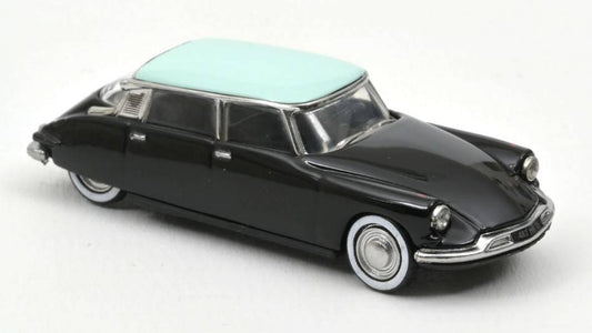MODELLINO IN SCALA COMPATIBILE CON CITROEN DS 19 1958 BLACK 1:87 NOREV NV157087