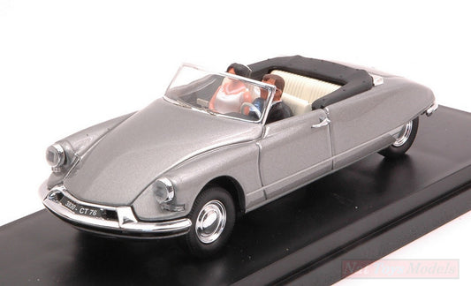 SCALE MODEL COMPATIBLE WITH CITROEN DS 19 1961 JUST MARRIED WITH THE TWO SPOUSES 1:43 RIO RI4630