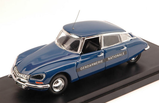 SCALE MODEL COMPATIBLE WITH CITROEN DS 21 1972 GENDARMERIE 1:43 RIO RI4486