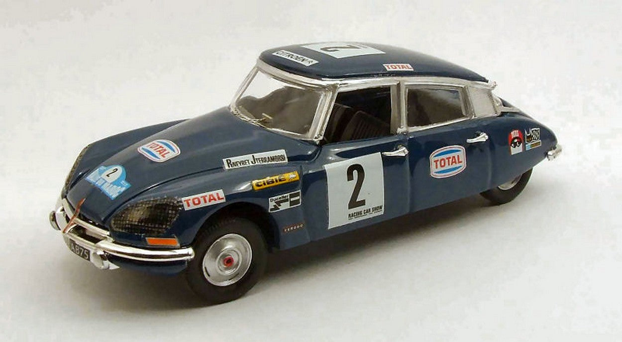 SCALE MODEL COMPATIBLE WITH CITROEN DS 21 N.2 RALLY MOROCCO 1971 NEIRET/TERRAMORSI 1:43 RIO RI4355