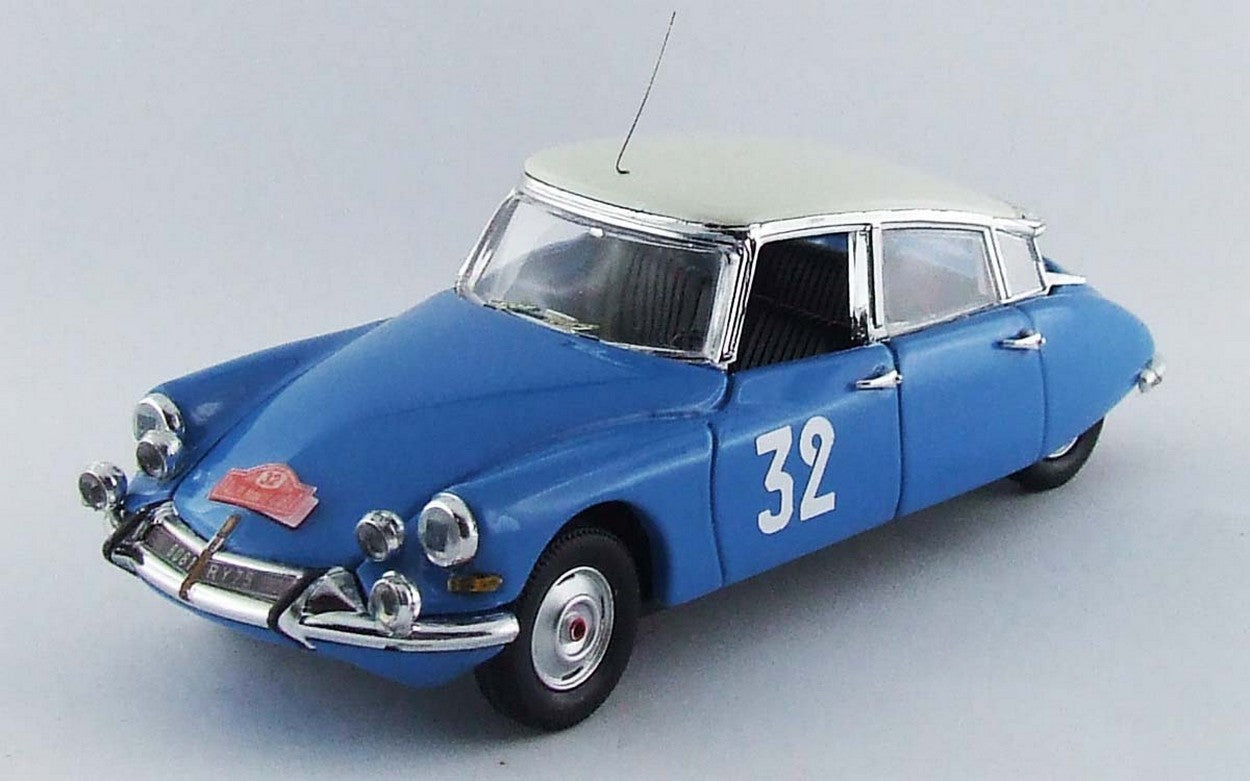 MODELLINO IN SCALA COMPATIBILE CON CITROEN DS 21 N.32 WINNER MONTE CARLO 1966 P.TOIVONEN-E.MIKKANDER 1:43 RIO RI4444