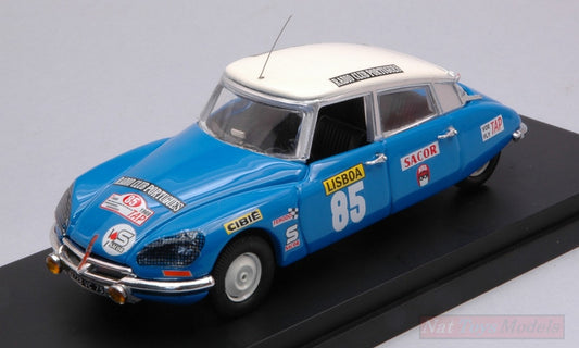 MODELLINO IN SCALA COMPATIBILE CON CITROEN DS 21 N.85 WINNER RALLY PORTUGAL 1969 F.ROMAOZINHO-JOCAMES 1:43 RIO RI4616