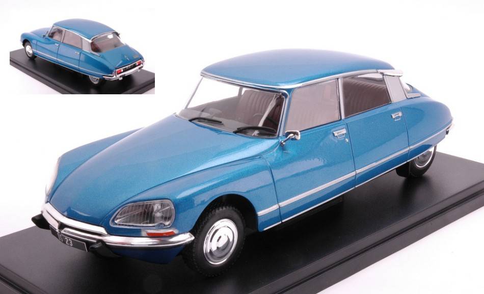 SCALE MODEL COMPATIBLE WITH CITROEN DS 23 PALLAS MET.BLUE 1:24 WHITEBOX WB124127