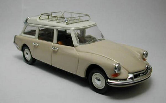 MODELLINO IN SCALA COMPATIBILE CON CITROEN ID 19 BREAK 1958 CREAM 1:43 RIO RI40991