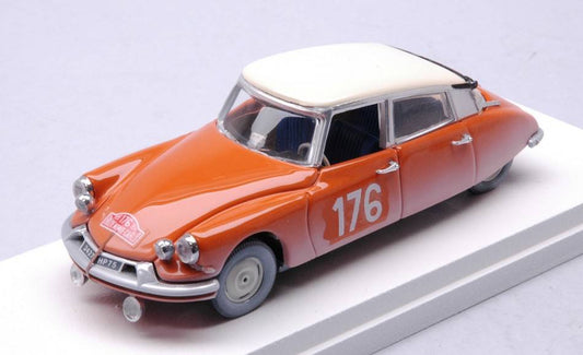 MODÈLE RÉDUIT COMPATIBLE AVEC CITROEN ID 19 N.176 VAINQUEUR RALLYE MONTE CARLO 1959 COLTELLONI-ALEXANDRE RIO RI4694