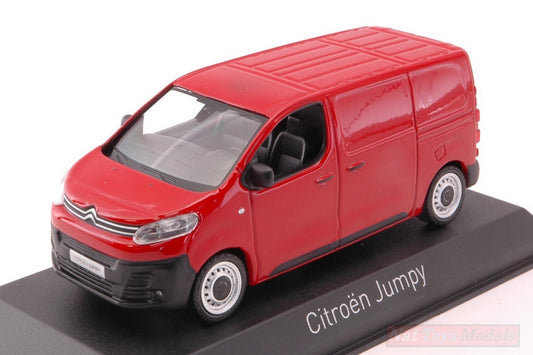 SCALE MODEL COMPATIBLE WITH CITROEN JUMPY 2016 RED 1:43 NOREV NV155821