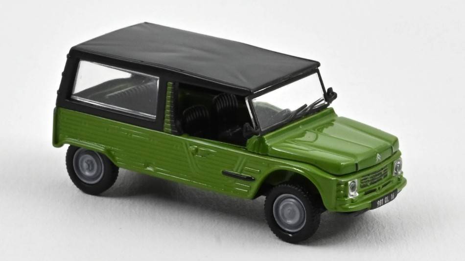 SCALE MODEL COMPATIBLE WITH CITROEN MEHARI 1978 MONTANA GREEN 1:87 NOREV NV150955
