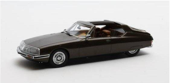 SCALE MODEL COMPATIBLE WITH CITROEN SM ESPACE HUELIEZ 1971 BRONZE METAL 1:43 MATRIX SCALE MODELS MX40304-043