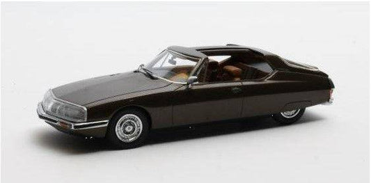 SCALE MODEL COMPATIBLE WITH CITROEN SM ESPACE HUELIEZ 1971 BRONZE METAL 1:43 MATRIX SCALE MODELS MX40304-043