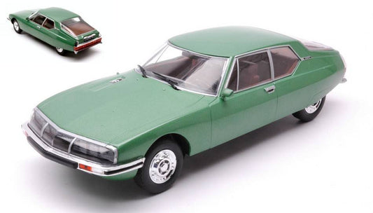 SCALE MODEL COMPATIBLE WITH CITROEN SM MET.LIGHT GREEN 1:24 WHITEBOX WB124147
