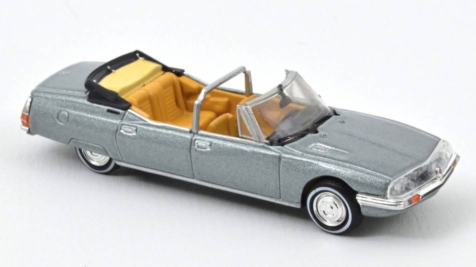 MODELE REDUIT COMPATIBLE AVEC CITROEN SM PRESIDENTIELLE 1972 ARGENT REPROD. NOREV NV158704