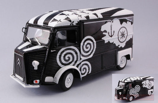 MODELLINO IN SCALA COMPATIBILE CON CITROEN TYPE HY 1969 BREIZH 1:18 SOLIDO SL1804812