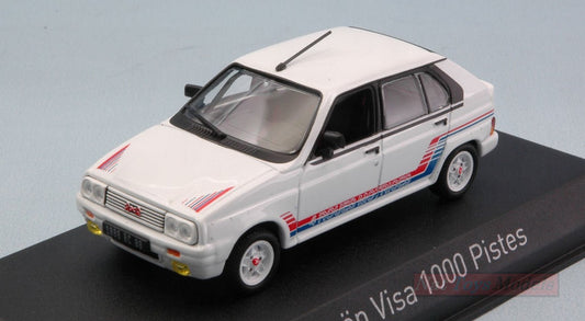 MODELLINO IN SCALA COMPATIBILE CON CITROEN VISA 1000 PISTES 1983 1:43 NOREV NV150941