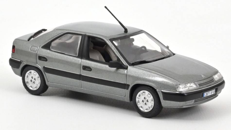 MODELLINO IN SCALA COMPATIBILE CON CITROEN XANTIA 1993 GABION GREY 1:43 NOREV NV154207