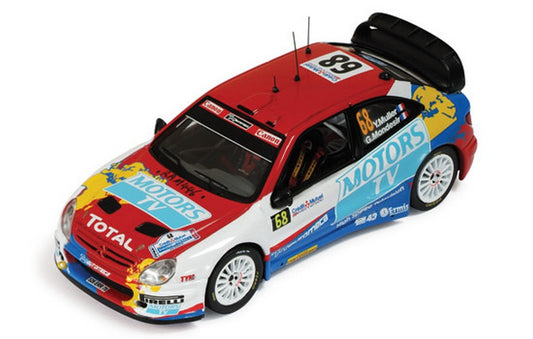 MODELLINO IN SCALA COMPATIBILE CON CITROEN XSARA WRC N.68 FRANCE 2010 1:43 IXO MODEL RAM446