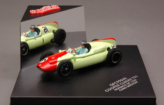 MODELLINO IN SCALA COMPATIBILE CON COOPER CLIMAX T 51 C.BRISTOW 1960 N.16 MONACO GP 1:43 QUARTZO QFC99040