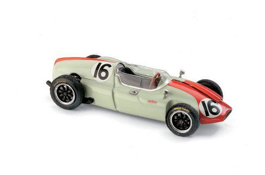 MODELLINO IN SCALA COMPATIBILE CON COOPER T 51 C.BRISTOW 1960 N.16 RETIRED MONACO GP 1:43 BRUMM BM0319B