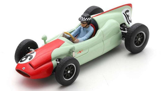 SCALE MODEL COMPATIBLE WITH COOPER T51 CHRIS BRISTOW 1960 N.16 MONACO GP 1:43 SPARK MODEL S8046