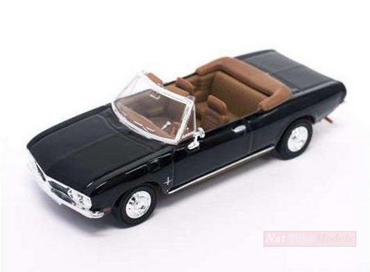 MODELLINO IN SCALA COMPATIBILE CON CORVAIR MONZA CONVERTIBLE 1969 BLACK 1:43 LUCKY DIE CAST LDC94241BK