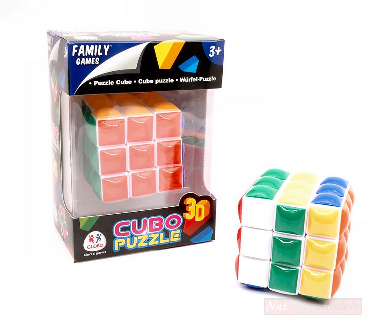 MODÈLE RÉDUIT COMPATIBLE AVEC GLOBO 3x3 PUZZLE CUBE GO37966