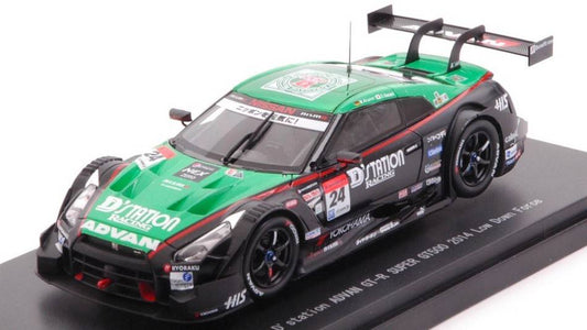 MODELE REDUIT COMPATIBLE AVEC D'STATION ADVAN GT-R N.24 SUPER FT500 2014 M.KRUMM-D.SASAKI 1:43 EBBRO EB45103