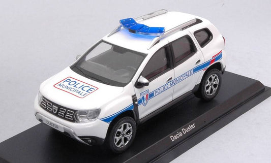 SCALE MODEL COMPATIBLE WITH DACIA DUSTER 2019 MUNICIPAL POLICE 1:43 NOREV NV509045