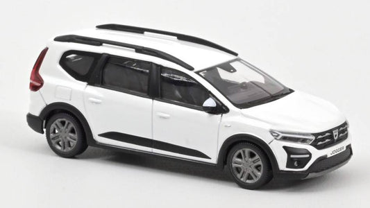 MODELLINO IN SCALA COMPATIBILE CON DACIA JOGGER 2022 GLACIER WHITE 1:43 NOREV NV509071
