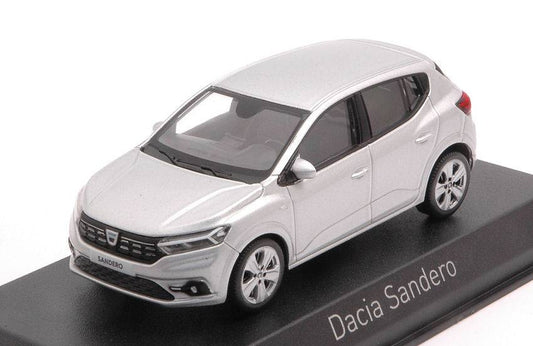MODELE REDUIT COMPATIBLE AVEC DACIA SANDERO 2021 HIGHLAND GRIS 1:43 NOREV NV509020