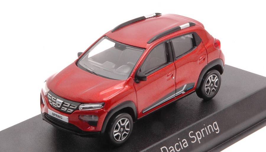 MODELLINO IN SCALA COMPATIBILE CON DACIA SPRING COMFORT 2022 GOJI RED 1:43 NOREV NV509061