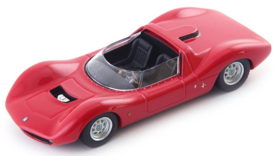 SCALE MODEL COMPATIBLE WITH DE TOMASO COMPETIZIONE 2000 1965 RED 1:43 AVENUE43 AVN60103