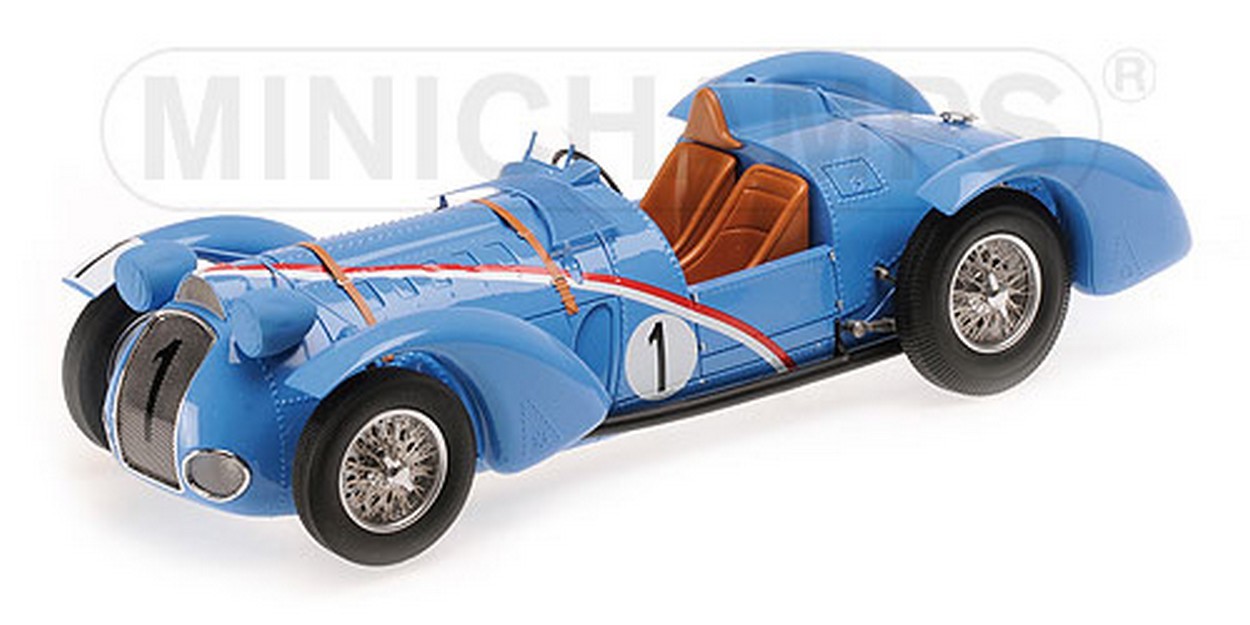 SCALE MODEL COMPATIBLE WITH DELAHAYE TYPE 145 V-12 N.1 DNF R.DREYFUS-L.CHIRON 1:18 MINICHAMPS PM107381161