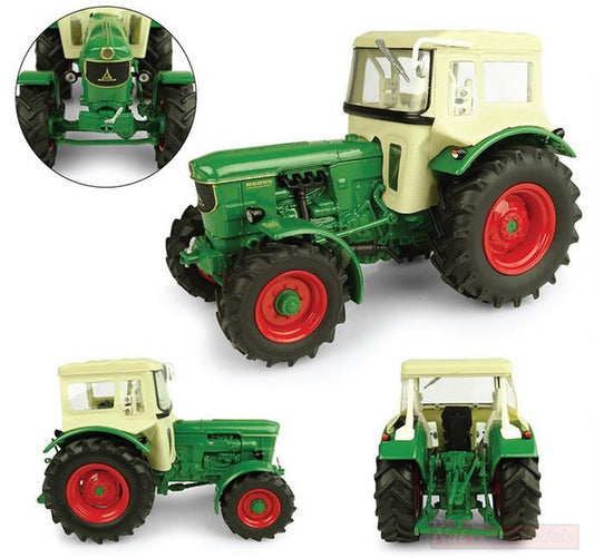 MODELLINO IN SCALA COMPATIBILE CON DEUTZ D6005 4WD WITH CABIN 1:32 UNIVERSAL HOBBIES UH5253