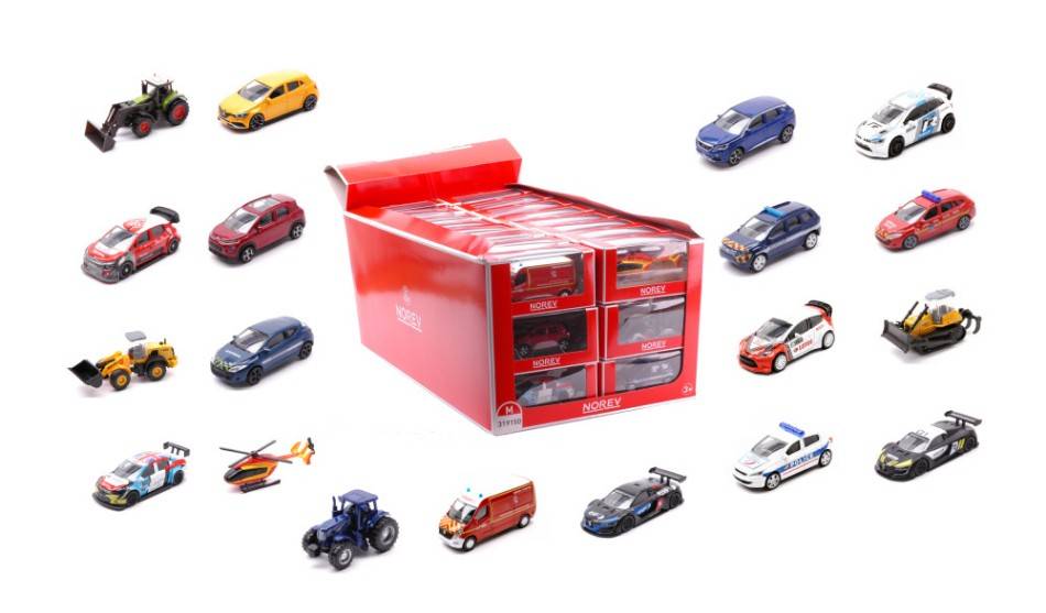SCALE MODEL COMPATIBLE WITH DISPLAY 48 MODELS ASS. MULTIGAM 1:64 NOREV NV319150OLD