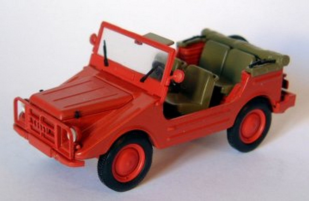 MODELLINO IN SCALA COMPATIBILE CON DKW MUNGA 4 FIRE BRIGADEN OPEN 1:43 STARLINE STR50982