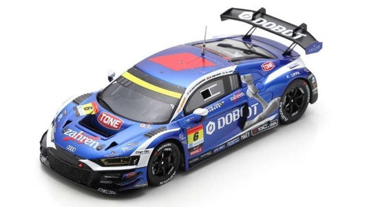 SCALE MODEL COMPATIBLE WITH DOBOT AUDI R8 N.6 SUPER GT300 2023 Y.KATAYAMA-RMMUNTAN-SEYA JIN 1:43 SPARK MODEL SGT068