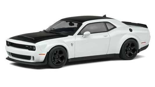 MODELLINO IN SCALA COMPATIBILE CON DODGE CHALLENGER DEMON 2018 WHITE 1:43 SOLIDO SL4310303