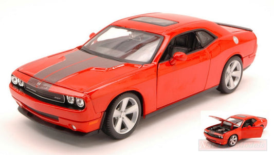 SCALE MODEL COMPATIBLE WITH DODGE CHALLENGER SRT8 2008 ORANGE 1:24 MAISTO MI31280