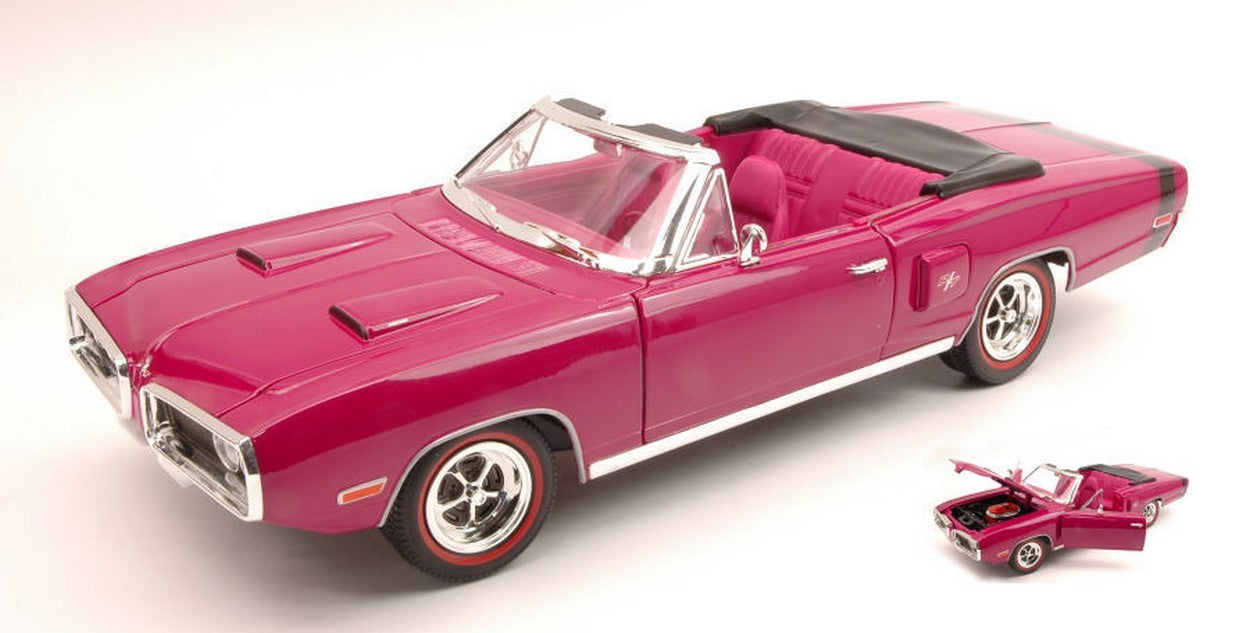 MODELLINO IN SCALA COMPATIBILE CON DODGE CORONET 1970 PURPLE 1:18 YAT MING YM92548PU