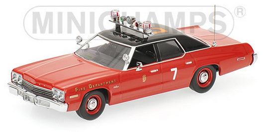 SCALE MODEL COMPATIBLE WITH DODGE MONACO 1974 FIRE CHIEF 1:43 MINICHAMPS PM400144790