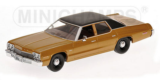 SCALE MODEL COMPATIBLE WITH DODGE MONACO 1974 GOLD MET.1:43 MINICHAMPS PM400144772